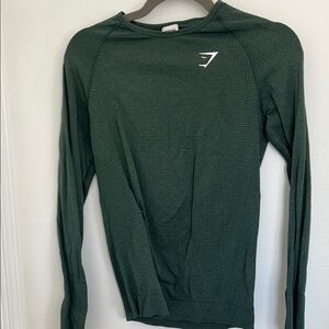 Gymshark Dark Green Long Sleeve Tee